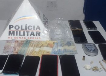 Polícia Militar de Bandeira do Sul prende suspeitos de tráfico de drogas e receptação