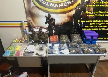 Quatro pessoas são presas pela PM em operação contra o tráfico de drogas em Poços de Caldas
