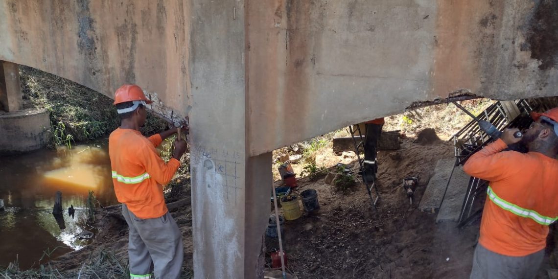 EPR Sul de Minas revitaliza pontes e trechos de rodovias próximos a Poços de Caldas