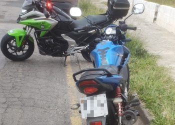 PM e Demutran recuperam moto uma hora depois do furto