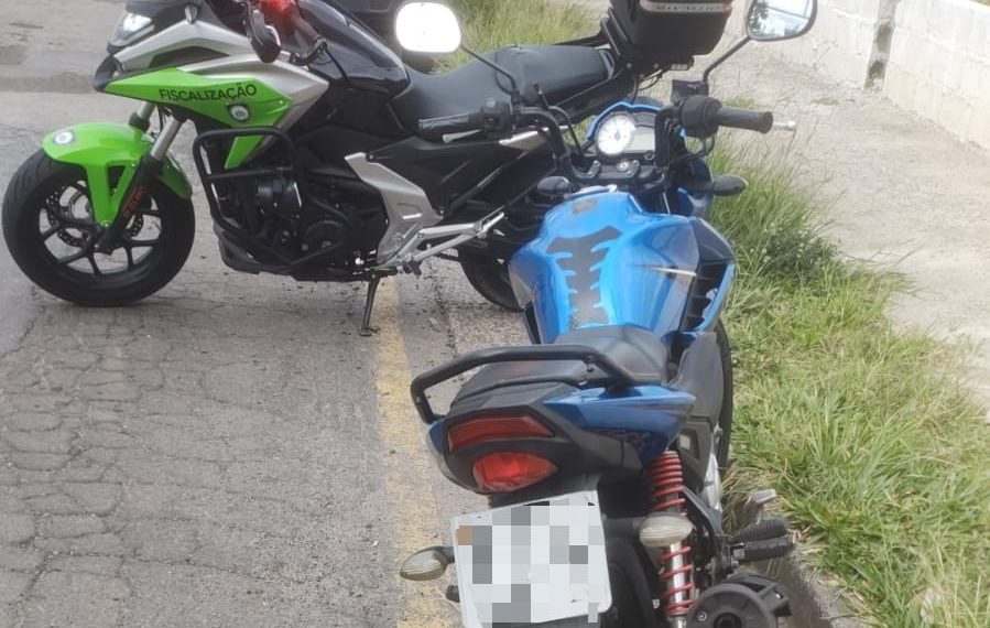 PM e Demutran recuperam moto uma hora depois do furto