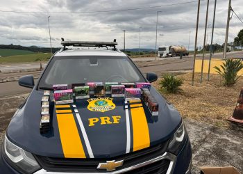 Carga de cigarro eletrônico é apreendida em rodovia do sul de Minas