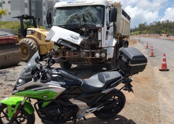 Novas informações sobre caminhão desgovernado que colidiu com muro são divulgadas em Poços de Caldas
