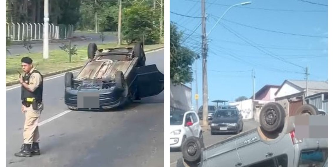 Dois acidentes são registrados em Poços de Caldas