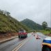 Erosão interdita rodovia que liga o sul de Minas a São Paulo