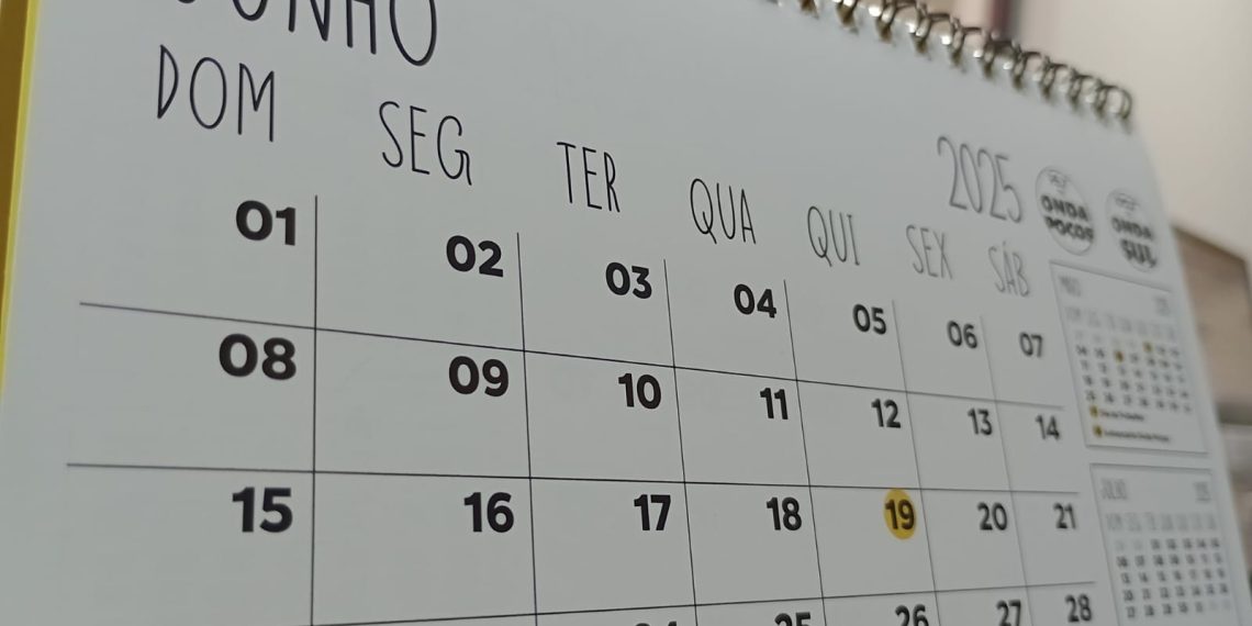 Governo Federal divulga calendário de feriados nacionais e pontos facultativos de 2025