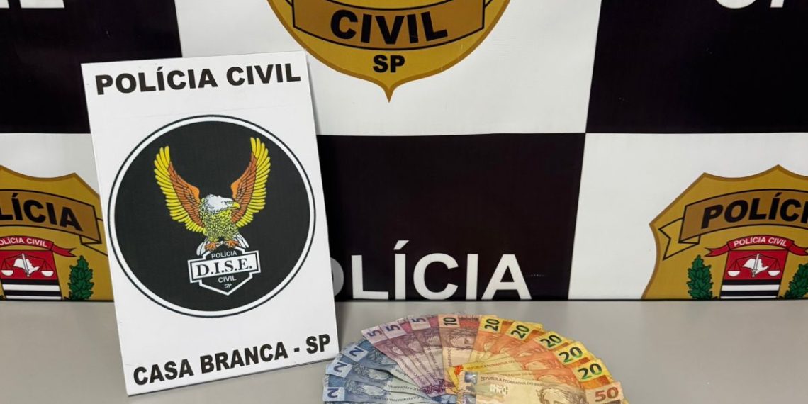 Homem é preso em campo de futebol por tráfico de drogas em Casa Branca