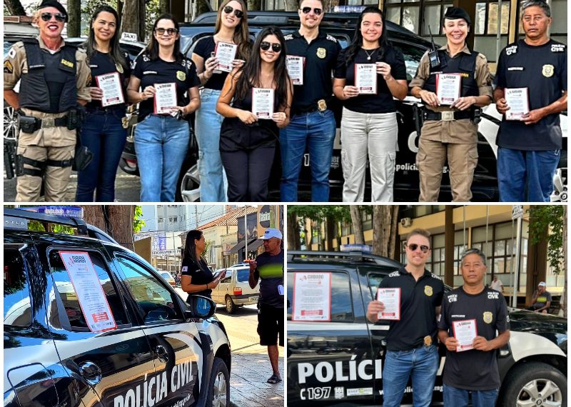 Ação integrada conscientiza população de Andradas sobre golpes