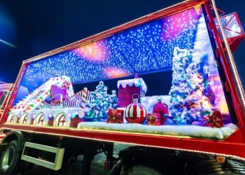 Caravana de Natal da Coca-Cola acontece nesta quarta-feira (18) em Poços de Caldas
