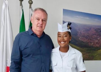 Poços-caldense é uma das primeiras mulheres soldados fuzileiros navais da Marinha do Brasil