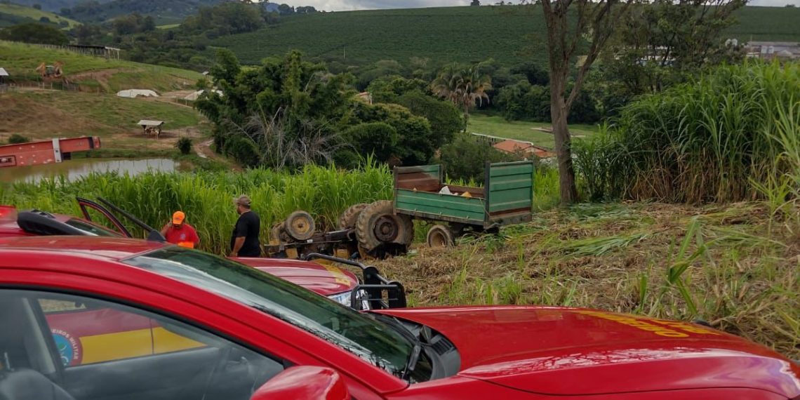 Acidente com trator em fazenda de Andradas deixa vítima fatal