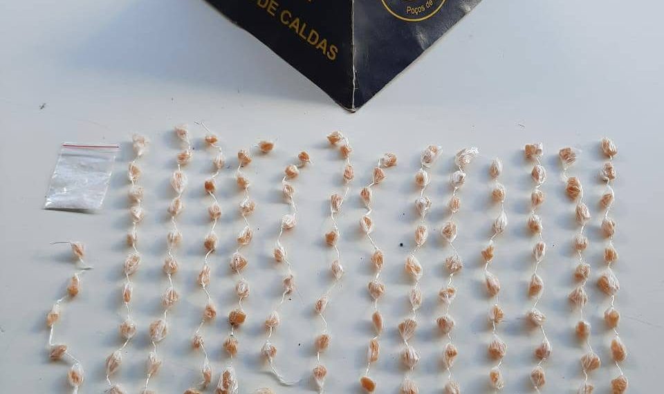 GCM apreende drogas no Parque José Afonso em Poços