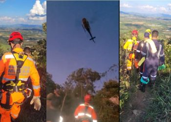 Homem morre em acidente de paraglider; vídeo mostra trecho do resgate