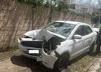 Mulher fica ferida após acidente em Poços de Caldas