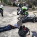 Homem tem moto apreendida após fugir de abordagem e tentar atropelar PM em Poços