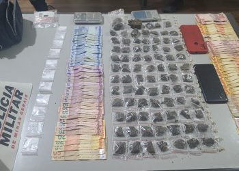PM prende suspeitos e apreende grande quantidade de drogas em Poços de Caldas