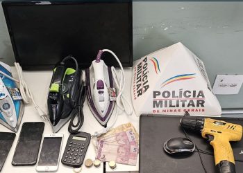 Suspeito é preso após fuga e tentativa de furto em loja na Rua Pernambuco em Poços