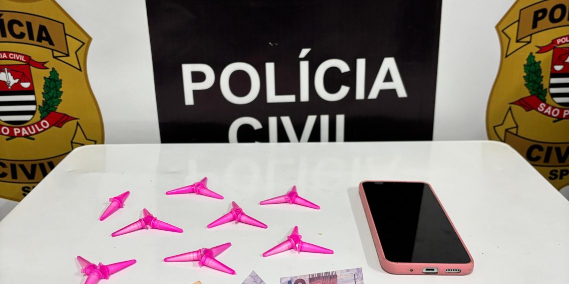 Polícia Civil prende homem por tráfico de drogas após tentativa de fuga