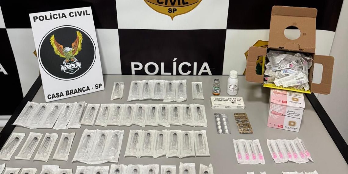 Barbeiro utilizava a própria barbearia para aplicar anabolizantes de forma clandestina