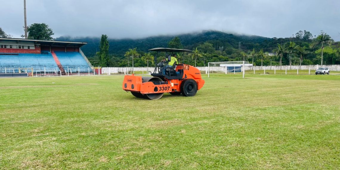 Estádio Ronaldão passa por melhorias para receber jogos do Campeonato Mineiro