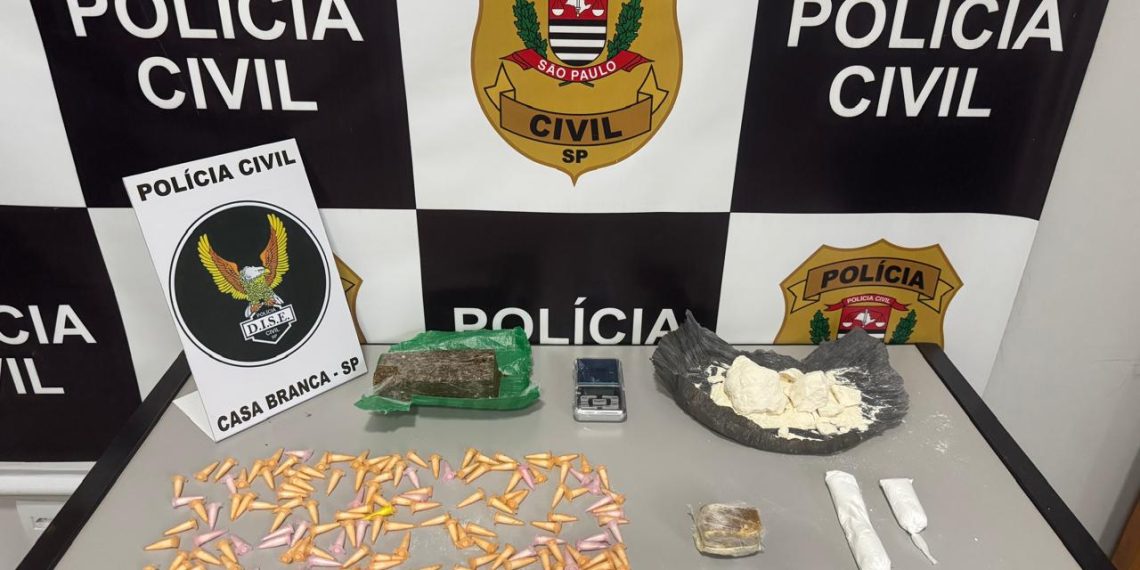 Açougueiro é preso em flagrante traficando cocaína e maconha