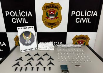 Homem é preso em flagrante vendendo drogas em Casa Branca, no leste paulista