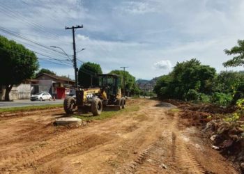 Av. Saul Prado Brandão começa a ser duplicada na Zona Leste de Poços de Caldas