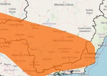 INMET alerta para risco de temporais até a próxima sexta-feria (31/01) no Sul de Minas