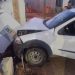 Motorista abandona carro após acidente em Andradas