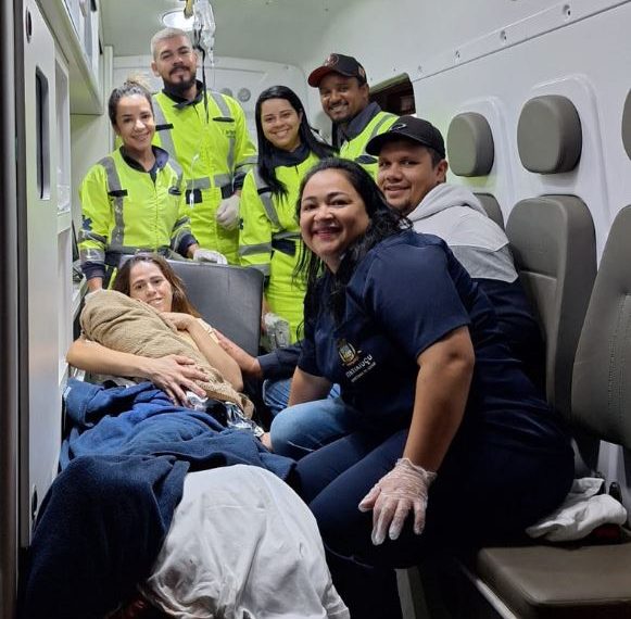 Ano novo começa com mais um parto feito na BR-381