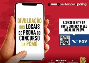 Concurso PCMG: locais de provas estão disponíveis para consulta