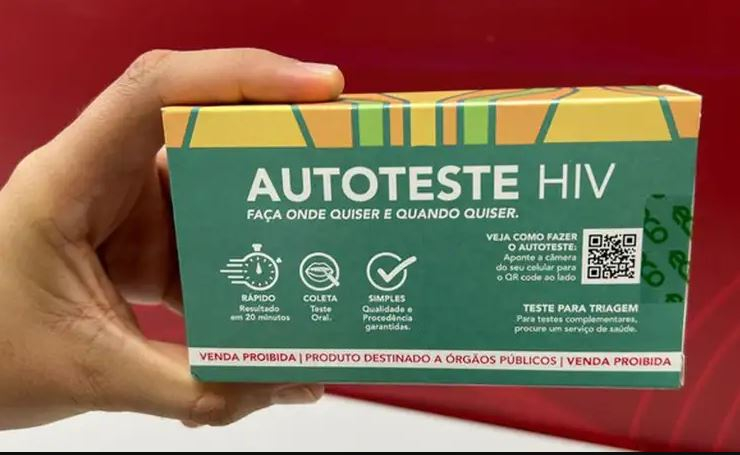 Embalagem de autoteste de HIV fica mais discreta para incentivar uso