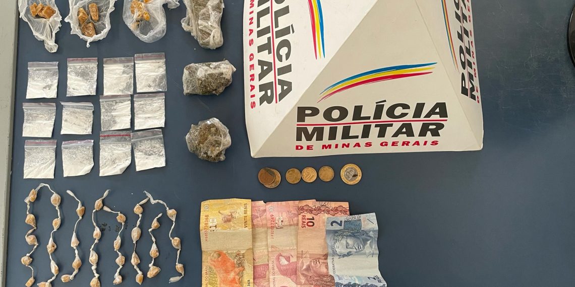 PM prende suspeitos com drogas em matagal no Jardim Esperança