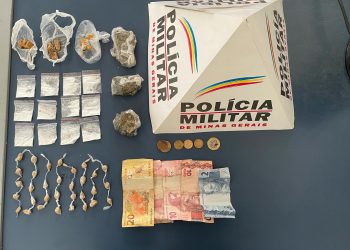 PM prende suspeitos com drogas em matagal no Jardim Esperança