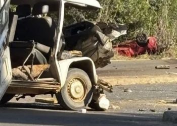 VÍDEO | Grave acidente na MG 184 próximo ao trevo de Cavacos