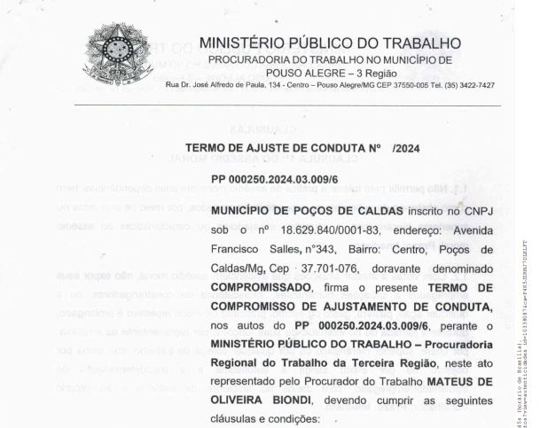 Assédio moral pode custar caro: Prefeitura de Poços pagará R$ 10 mil por infração