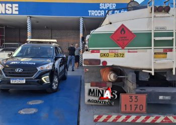 Dez mil litros de combustível sem nota fiscal são apreendidos em Alfenas