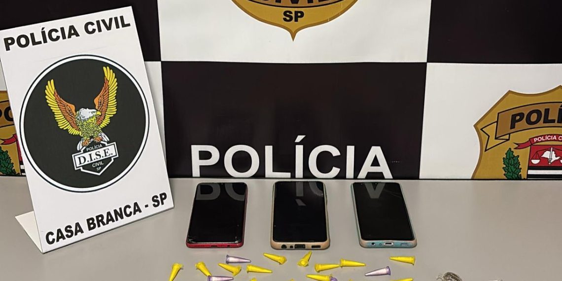 Adolescentes são apreendidos e jovem é preso por tráfico de drogas em Tambaú