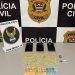 Adolescentes são apreendidos e jovem é preso por tráfico de drogas em Tambaú