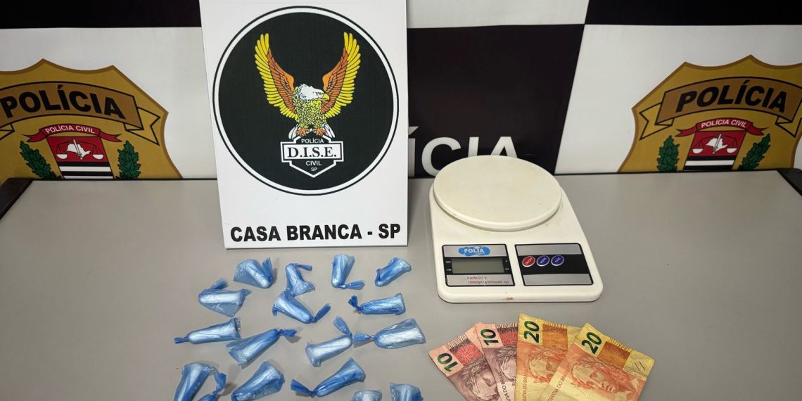 Homem é preso por tráfico de drogas em Santa Cruz das Palmeiras
