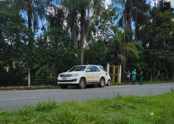 Acidente é registrado na Avenida Vereador Edmundo Cardilo