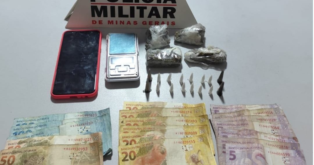 PM prende traficante em flagrante na rodoviária de Bandeira do Sul