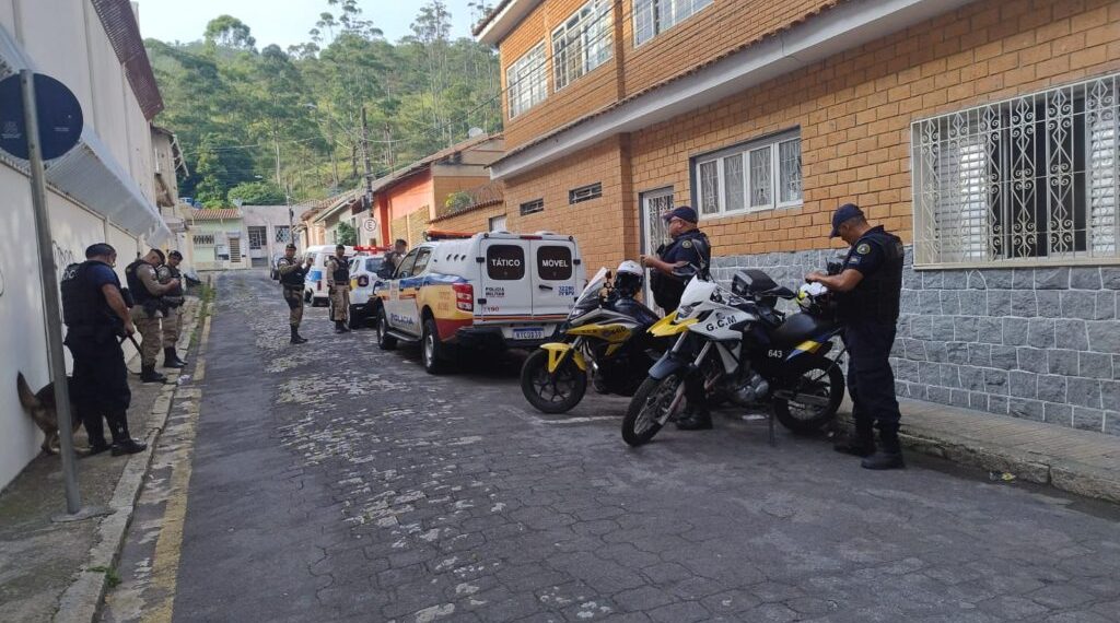 Forças de segurança realizam operação no Centro Pop de Poços de Caldas