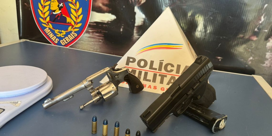 Menor é apreendido após disparo de arma na Av. João Pinheiro