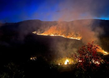 Bombeiros controlam incêndio de 20 mil metros quadrados na Zona Sul