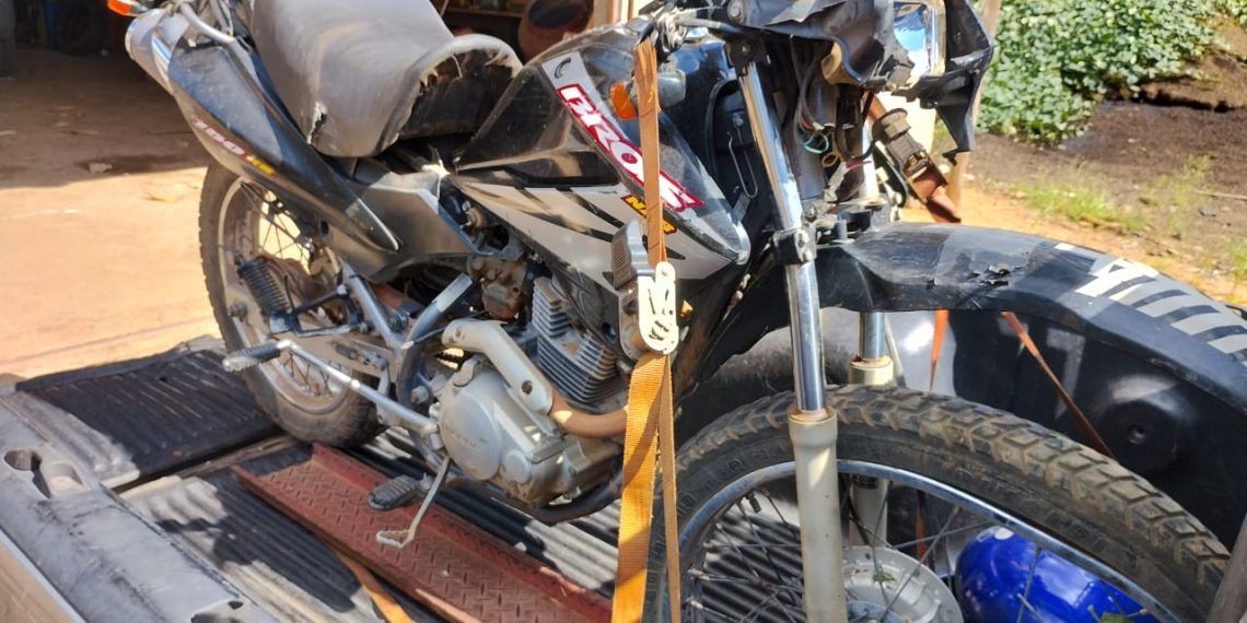 Condutor de 40 anos morre após grave acidente de moto