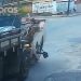 Vídeo: Motorista pula de caminhão desgovernado e escapa de acidente em Andradas