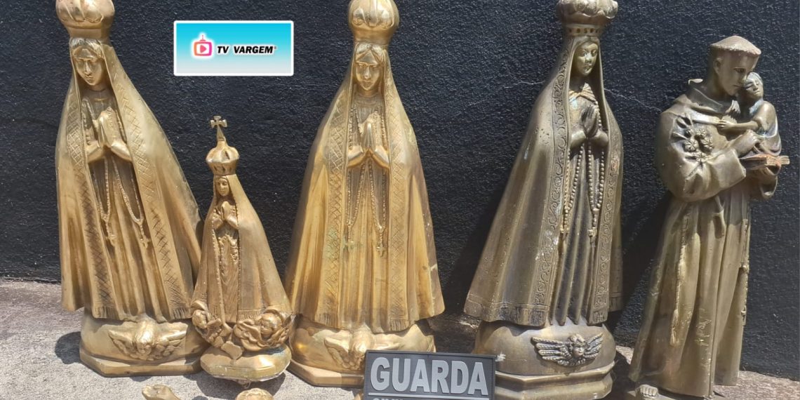 GCM detém suspeitos de furtar imagens de santos no cemitério de Vargem Grande do Sul