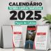 Prefeitura de Poços divulga calendário de feriados e pontos facultativos para 2025