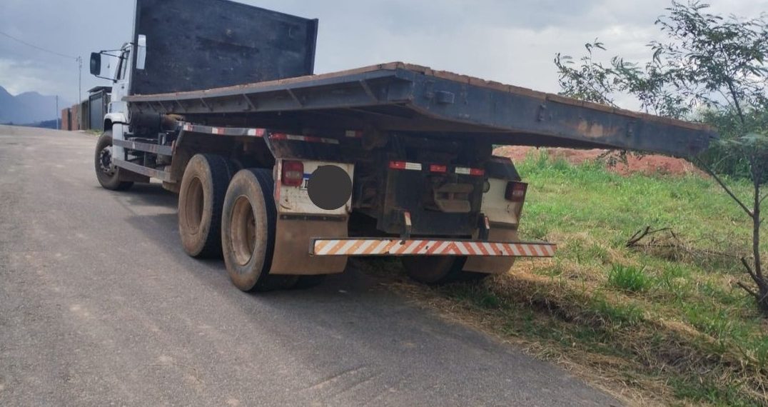 Políca Militar recupera caminhão furtado de um idoso na Zona Rural de Andradas
